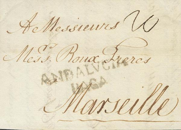 0000075829 - Andalusia. Prephilately