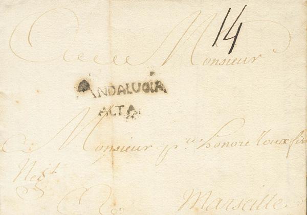 0000075833 - Andalusia. Prephilately