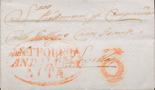 0000076233 - Andalusia. Prephilately