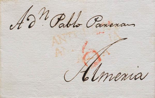 0000076239 - Andalusia. Prephilately