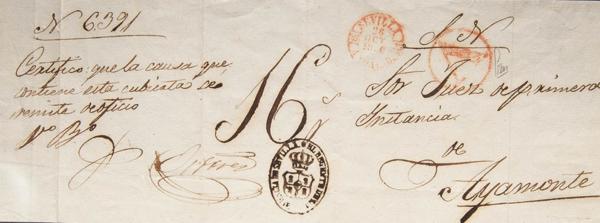 0000076931 - Andalusia. Prephilately