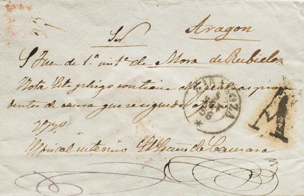 0000076953 - Aragón. Prefilatelia