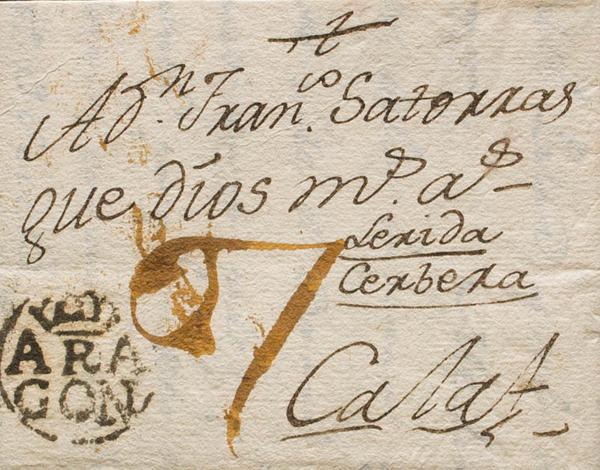 0000076955 - Aragón. Prefilatelia