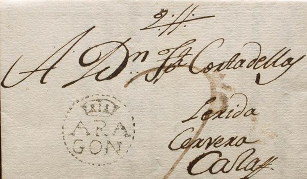 0000076960 - Aragón. Prefilatelia