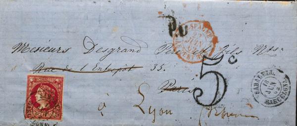 0000077312 - Cataluña. Historia Postal