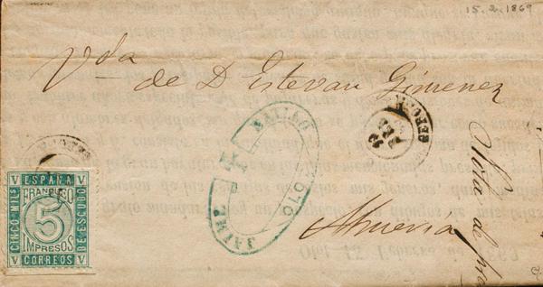 0000077336 - Catalonia. Postal History