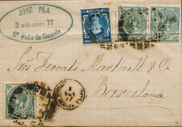 0000077401 - Cataluña. Historia Postal