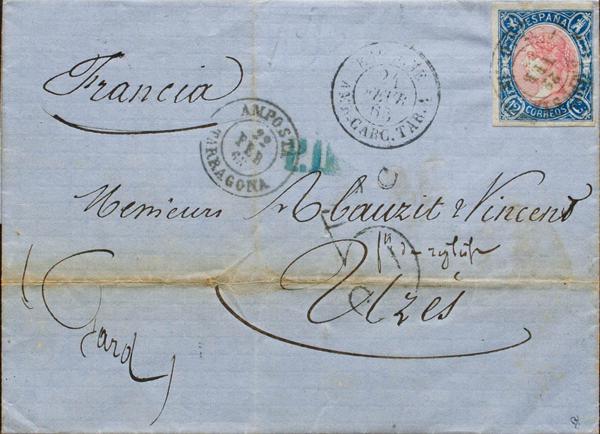 0000077437 - Cataluña. Historia Postal