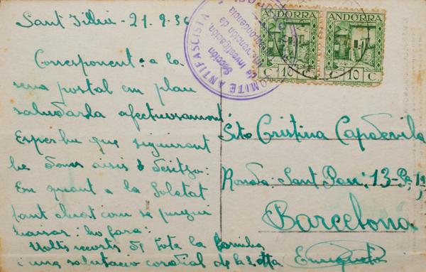 0000077756 - Ex-colonias Españolas. Andorra