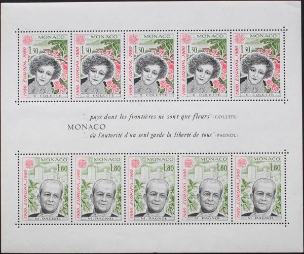 0000077952 - Mónaco. Hoja Bloque