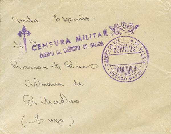 0000078065 - Zona Nacional. Censura Militar Bando Nacional