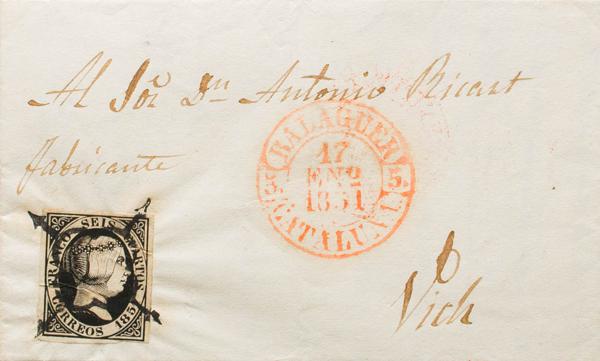 0000078664 - Cataluña. Historia Postal