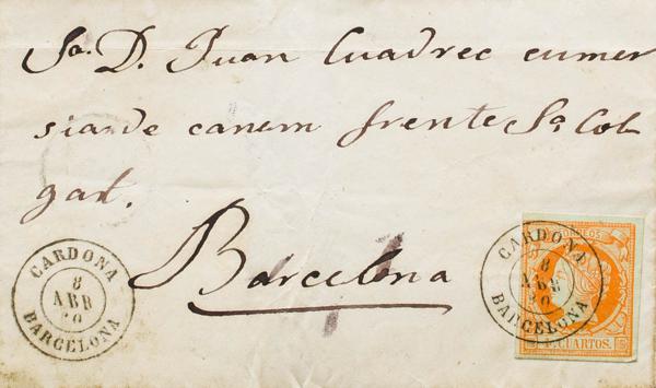 0000078847 - Cataluña. Historia Postal