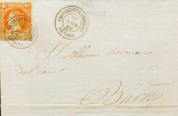 0000078856 - Cataluña. Historia Postal