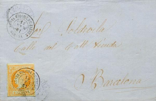 0000078865 - Cataluña. Historia Postal