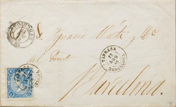 0000078959 - Cataluña. Historia Postal