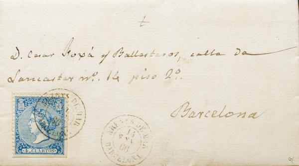 0000079047 - Cataluña. Historia Postal