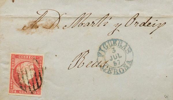 0000079149 - Cataluña. Historia Postal