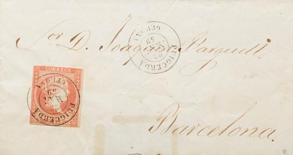 0000079165 - Cataluña. Historia Postal