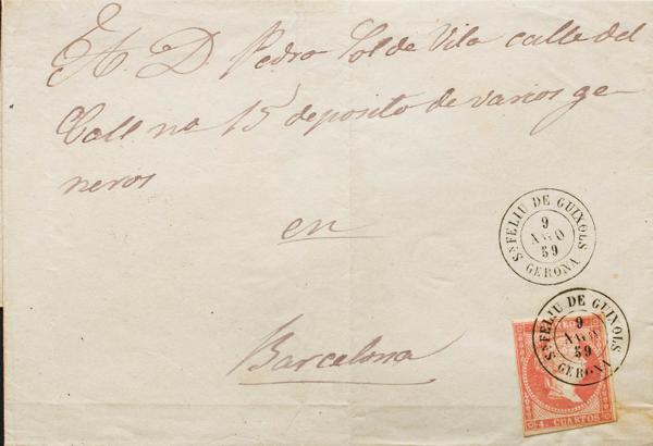 0000079171 - Cataluña. Historia Postal