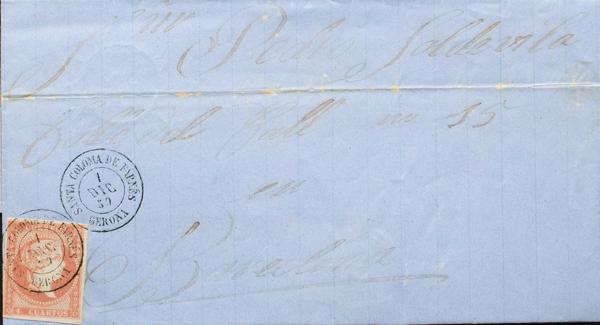 0000079172 - Cataluña. Historia Postal