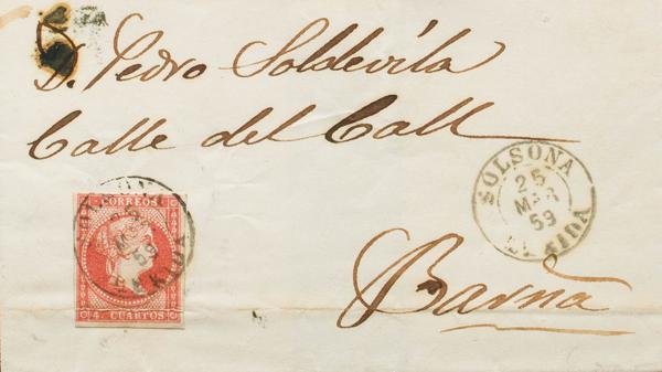 0000079182 - Cataluña. Historia Postal