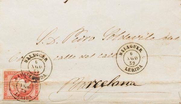 0000079187 - Cataluña. Historia Postal