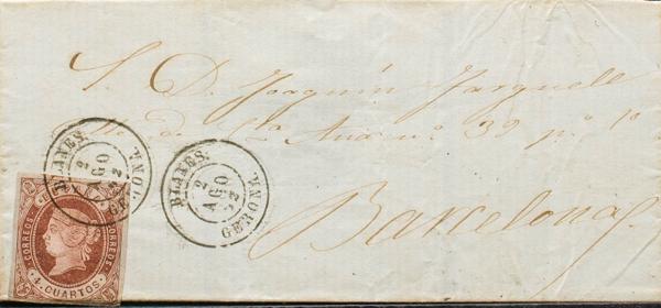 0000079398 - Cataluña. Historia Postal