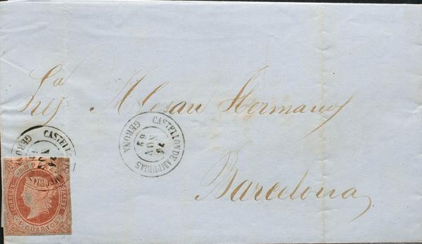 0000079399 - Cataluña. Historia Postal