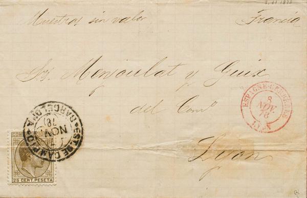 0000079450 - Catalonia. Postal History