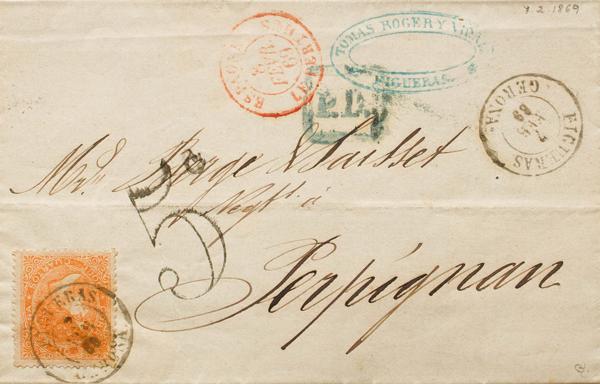 0000079491 - Catalonia. Postal History
