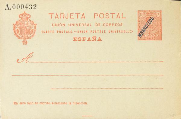 0000079662 - Ex-colonias Españolas. Marruecos