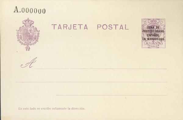 0000079664 - Ex-colonias Españolas. Marruecos