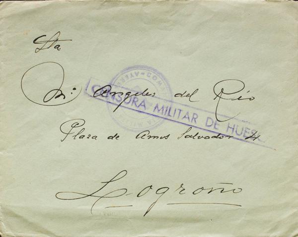 0000079834 - Zona Nacional. Censura Militar Bando Nacional