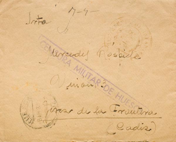 0000079838 - Zona Nacional. Censura Militar Bando Nacional