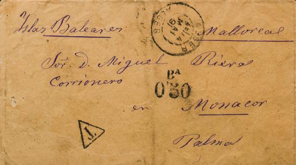0000089398 - Islas Baleares. Historia Postal