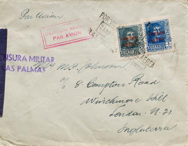 0000089461 - Spain. Spanish State Air Mail