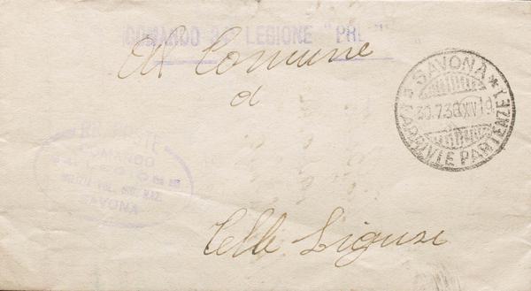 0000089512 - Italia. Correo de Campaña / Militar