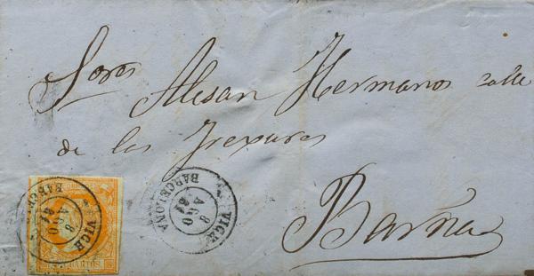 0000090533 - Cataluña. Historia Postal