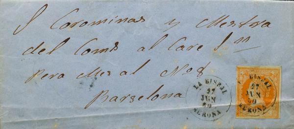 0000090590 - Cataluña. Historia Postal