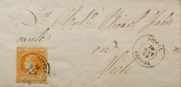 0000090592 - Cataluña. Historia Postal