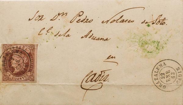 0000093244 - Andalusia. Postal History