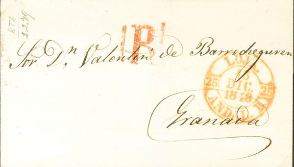 0000093946 - Andalusia. Prephilately