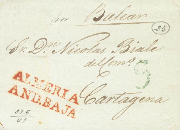 0000093950 - Andalusia. Prephilately
