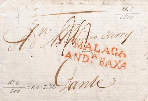 0000093960 - Andalusia. Prephilately