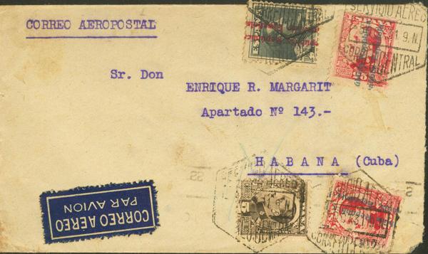 0000095203 - Spain. Alfonso XIII Air Mail