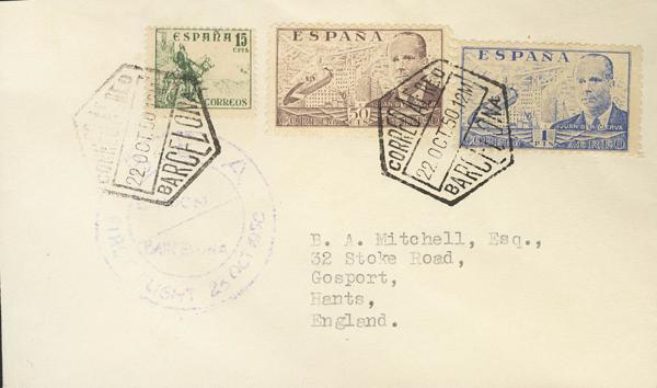 0000095377 - Zona Nacional. Bando Nacional Correo Aéreo