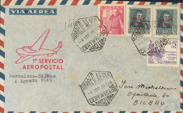 0000095378 - Zona Nacional. Bando Nacional Correo Aéreo