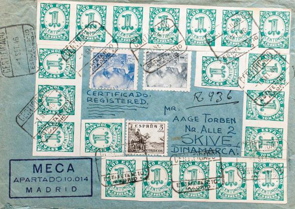 0000095826 - España. Estado Español Correo Certificado