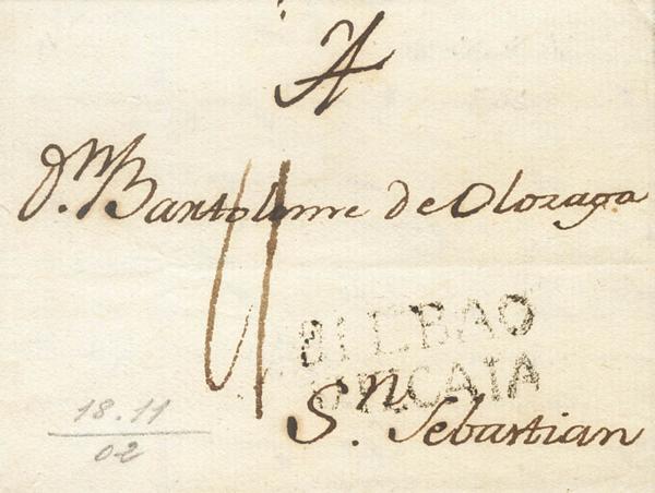 0000101169 - Basque Country. Prephilately